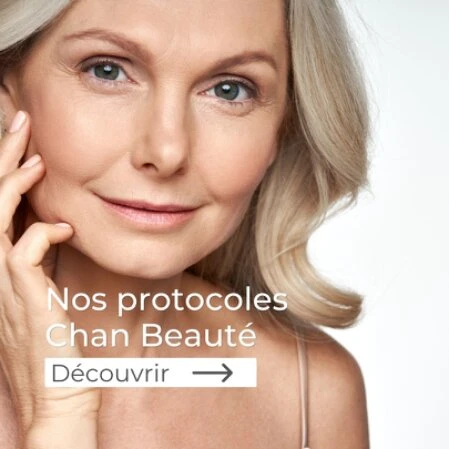 Découvrez nos protocoles Chan Beauté : anti-âge, soin anti-taches...