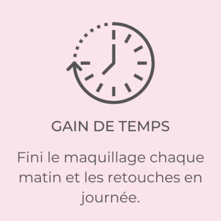 Fini le maquillage chaque matin et les retouches en journée grâce au maquillage permanent.